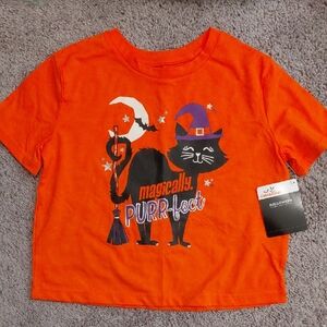 Magically Purr-fect Halloween Cat Tee